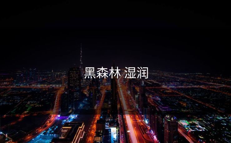 黑森林 湿润
